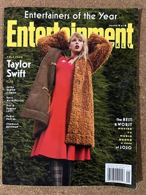 Entertainment Weekly Magazine Taylor Swift January 2021 Vintage British Fashion