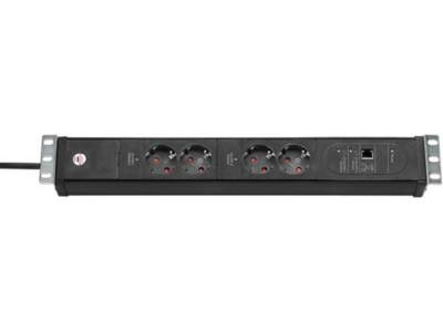 BRENNENSTUHL 1156057984 Premium-Web-Line 19'' 4fach Mehrfach-Steckdosenleiste