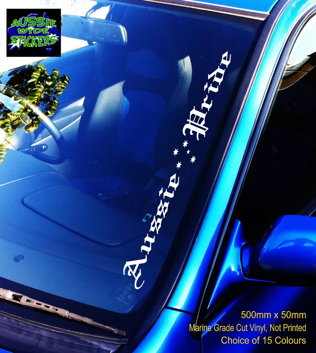 4x4 2024 windscreen stickers