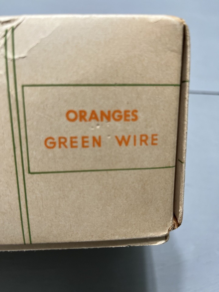 Vintage Italian Silvestri String Christmas Lights Italy 10 Lights