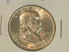 1954-D Very Choice  BU Franklin Half Dollar -- nice   AD6