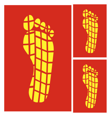 Pirelli Tread Footprint Premium Vinyl Decal Sticker Racing Tire JDM F1 Formula 1