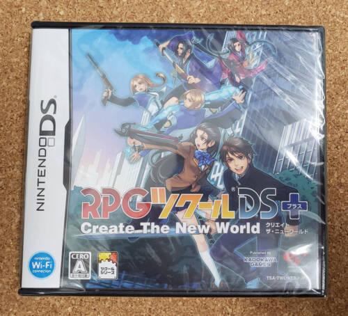  Nintendo DS Software RPG Maker DS+ Japanese Version - Picture 1 of 6