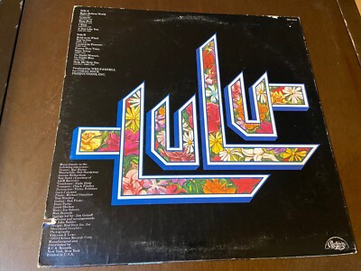 Lulu~S/T~EX~Chelsea Records LP~R&B Funk Soul Female Vocal 70s~FAST