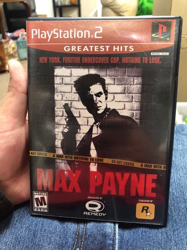 Max Payne Playstation 2 Greatest Hits Video Game