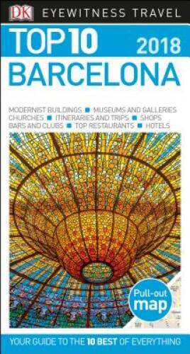 Top 10 Barcelona (Eyewitness Top 10 Travel Guide) - Paperback - ACCEPTABLE