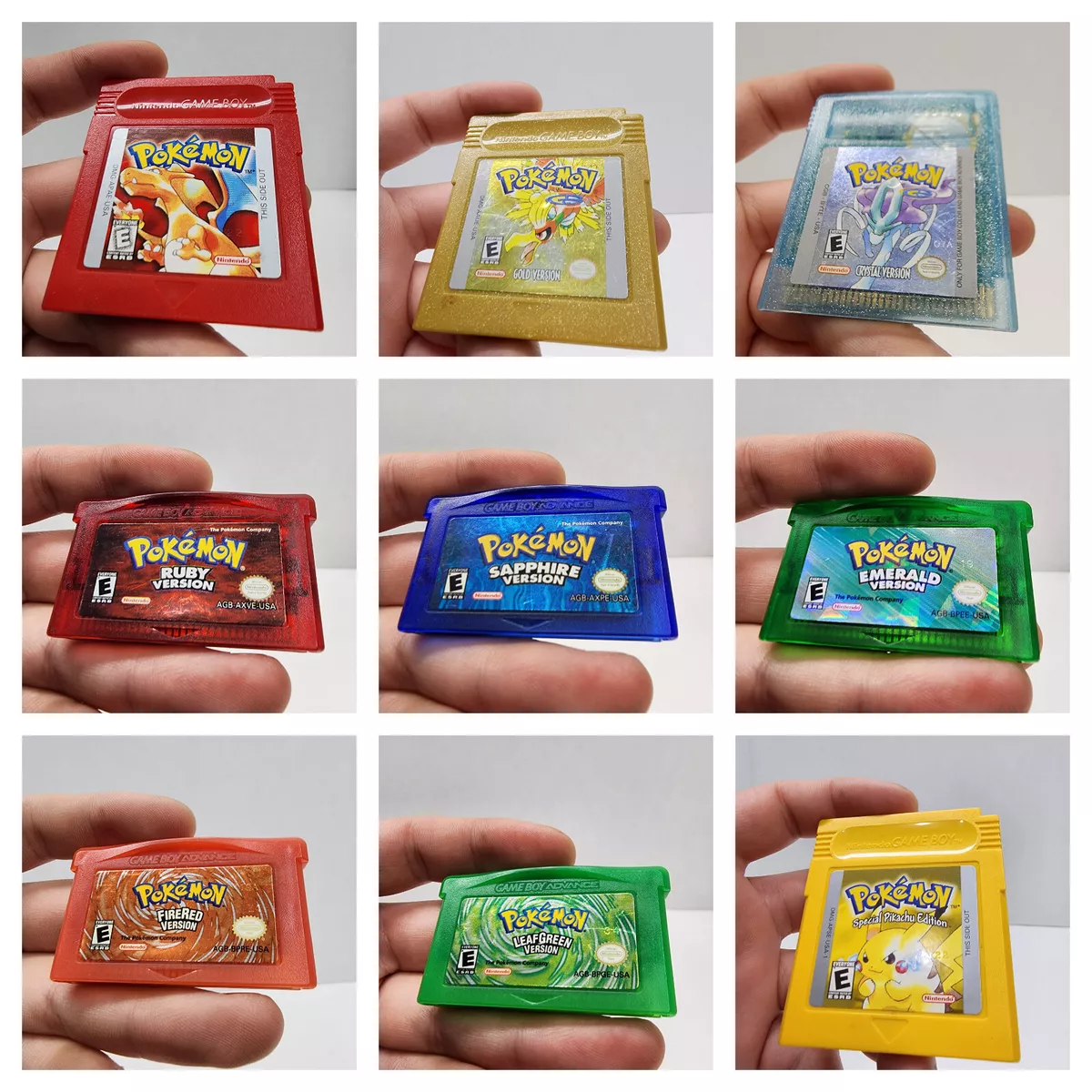 All 12 Pokemon Games on Gameboy or GB Advance, Ranked