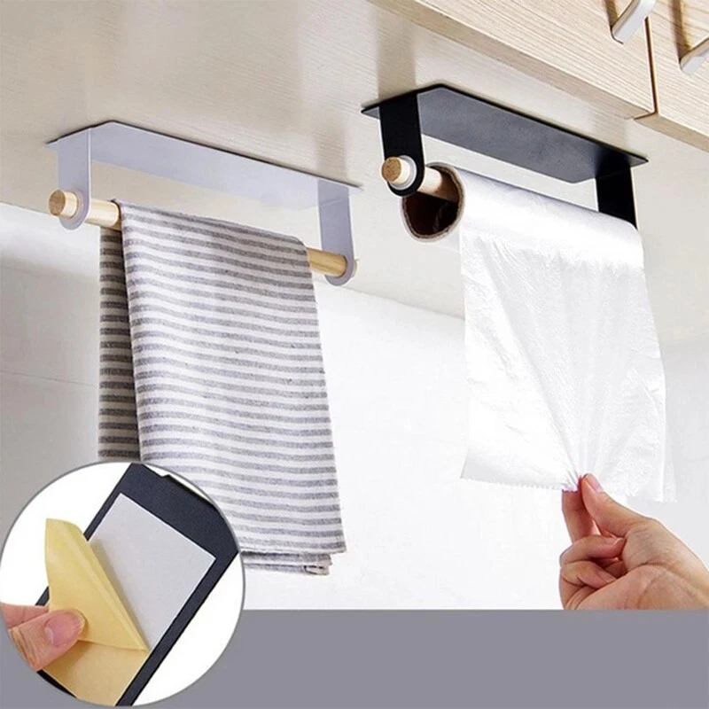 Paper towel holder inside cabinet door new arrivals