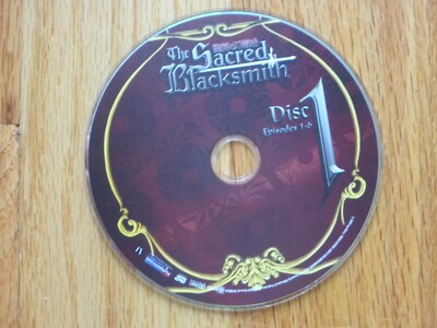 The Sacred Blacksmith DVD Anime Series Volume 1 Eps 1-6 Disc Only Funimation
