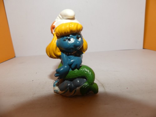 Figurine Schleich Rare - Schtroumpfette Mariée 1984 - Collection