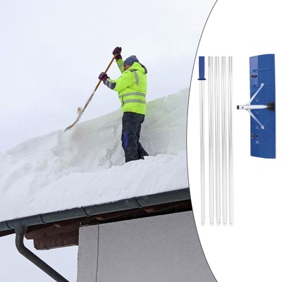 Dachrechen Premium tragbar Teleskop mit Rad für Haus Dach Terrasse Fenster