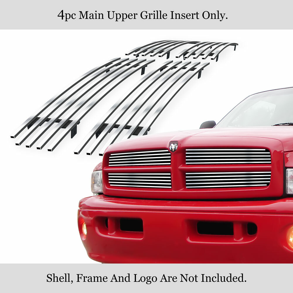 APS Compatible With Dodge Ram 1999-2001 Sport Chrome Horizontal Billet Front Grille Grill Insert Combo D87948a 6d43d182 Aa6d 4ae6 A98c 03a14d35042b.2628a5dcf9a7e864225d0c85318f61fc