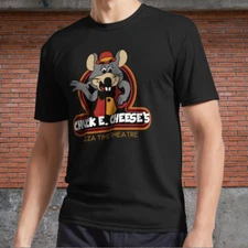 Chuck E. Cheese's Active T-Shirt Logo Men's T-Shirt Funny Size S to 5XL