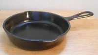 Wagner Ware Sidney-0- Size 3 Cast Iron Skillet 1053 S -Double pours on Sides
