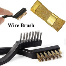 Dental Instrument Stainless Steel Copper Brass Wire Cleaning Brush Burs Teeth