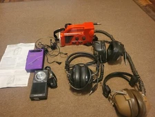 Vintage Stereo Headphones Walkman Lot