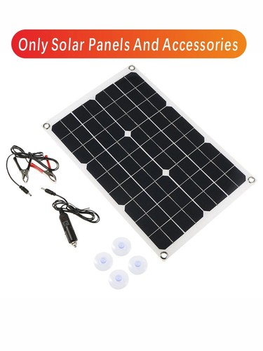 300W 12V Flexible Solar Panel Kit Mono RV Boat Caravan Camping Off Grid Charge - Picture 20 of 20