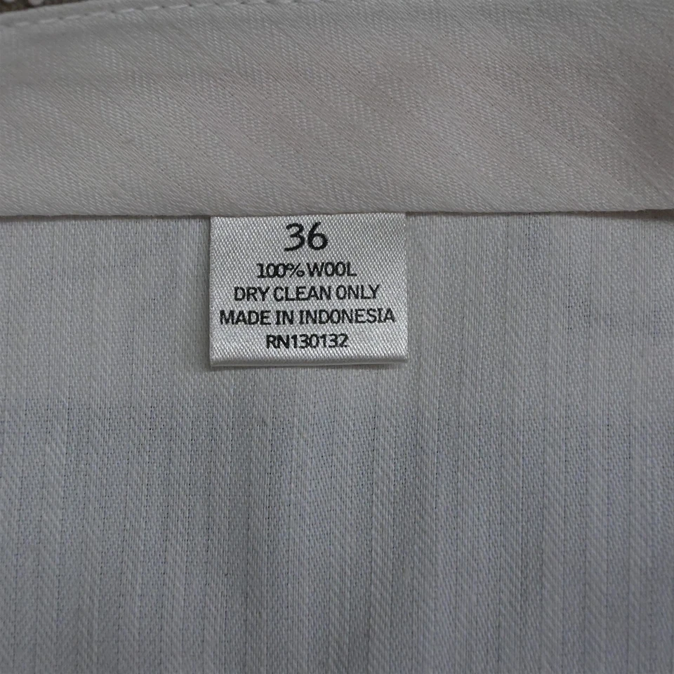 Austin Reed 36 x 32 Gray Classic Wool Dress Pants - Image 3 of 4