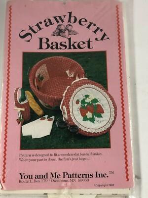 Strawberry Basket You and Me Patterns Inc 1982