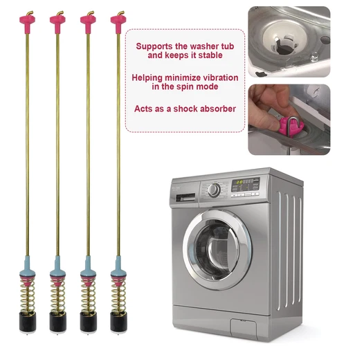 4X Washer Suspension Rods DC97-16350V For Samsung Washer WA54R7200AV WA54R7200AW