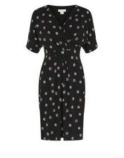 CLEARANCE!! BNWT MONSOON KAS DAY DRESS - BLACK  SIZE: 14 RRP: £69