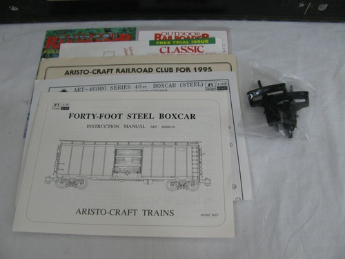 1995 Aristo-Craft Norman Rockwell Christmas 40' Steel Reefer Box Car #46037-1 EX - Picture 8 of 11