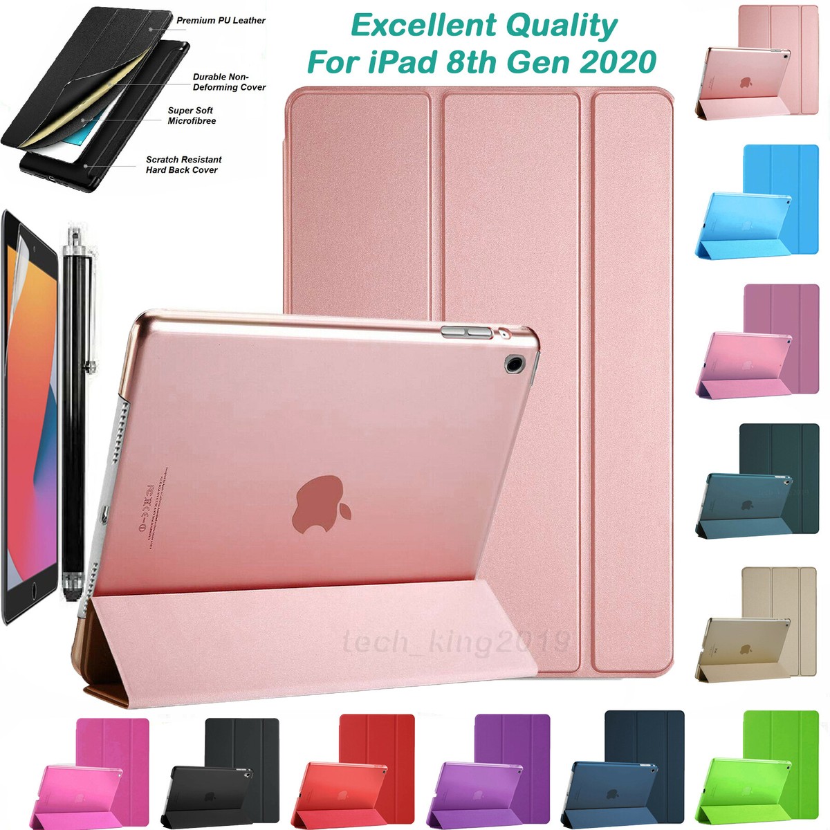 Ipad Air Apple Pencil Holder Best Cover For Ipad 8th Generation