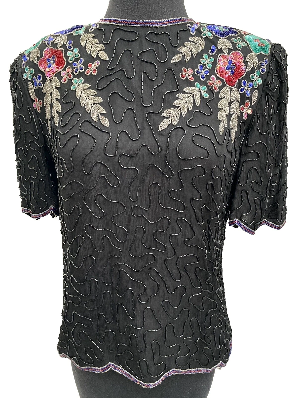 Laurence Kazar multicolor Prendas para el torso Vintage original para De mujer