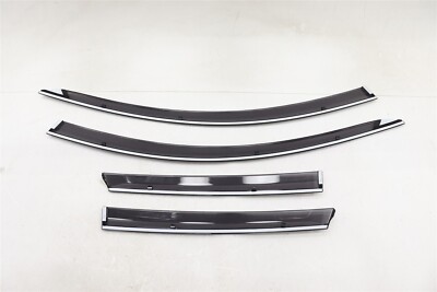 NEW Mazda Front & Rear Side Window Air Deflector Set of 4