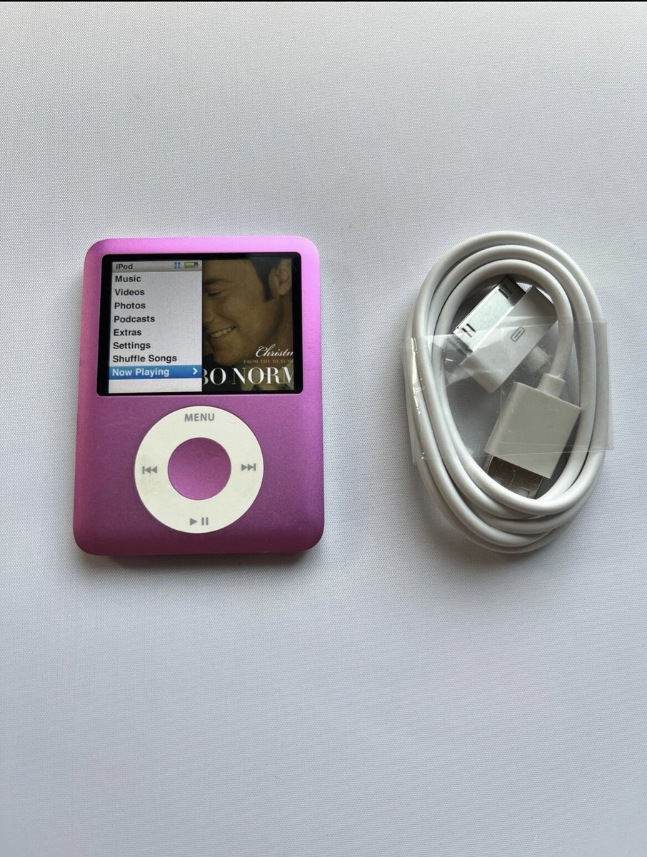 Apple iPod nano 3rd Generation Pink (8GB) excellent Apple iPod nano 3rd Generation Pink (8GB) excellent