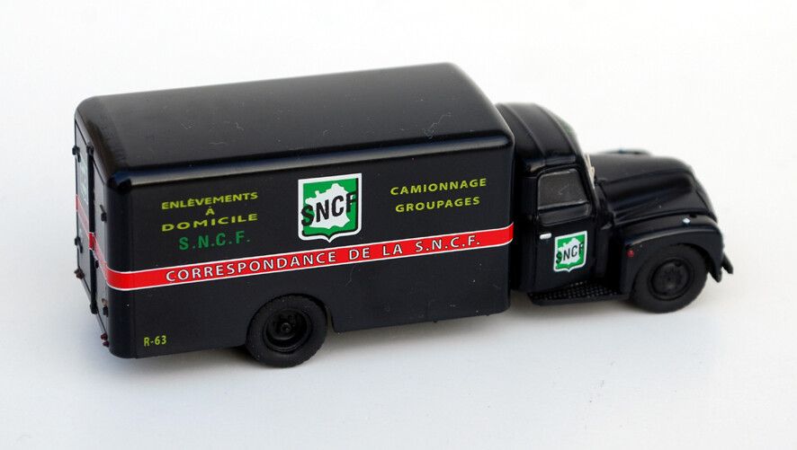 Citroën 55 fourgon SNCF HO 1-87 évitez le plastique pour votre diorama Haxo Modèle RO 1011