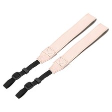 Camera Wrist Straps, 2Pcs PU Leather Camera Hand Strap Lanyard, Light Pink