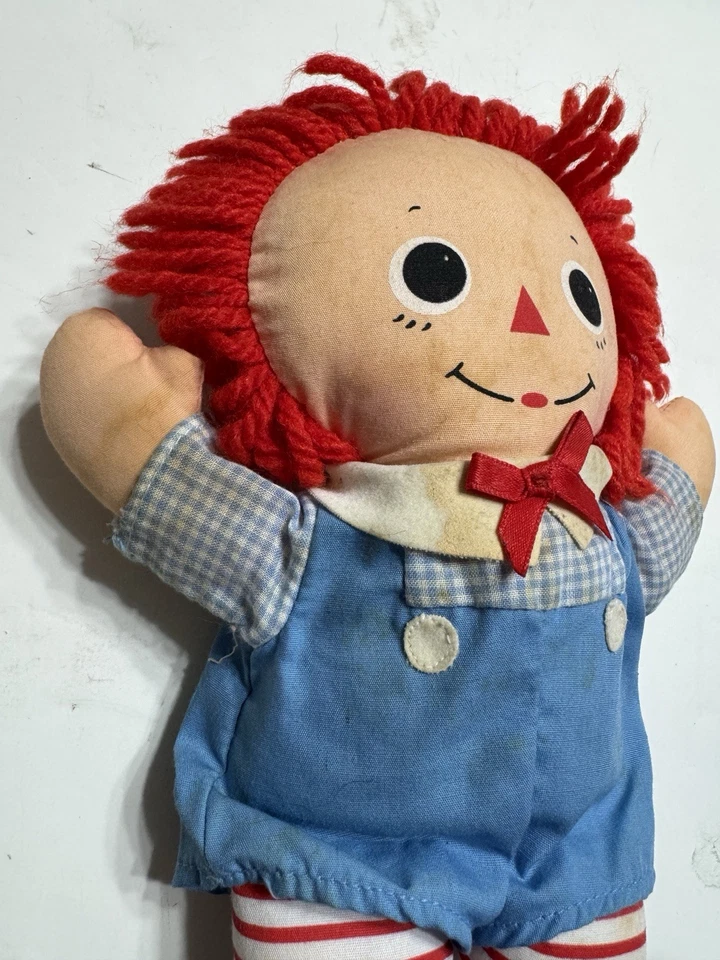 Muñeca Hasbro Playskool de colección 10" Baby Raggedy Andy Foto 4 de 4