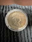 1953-D 50C Silver Franklin Half Dollar In Capsule