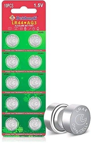 AG13 LR44 1.5V Knopfzelle Batterien Ohne Quecksilber 10 Stück(357/357A/L1154/A76 - Bild 1 von 6