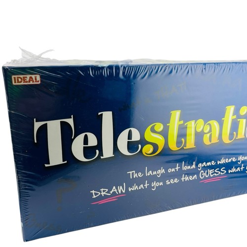 Telestrations Board Game Draw What You See 2016 Edition By Ideal New Cellophane - Picture 4 of 10