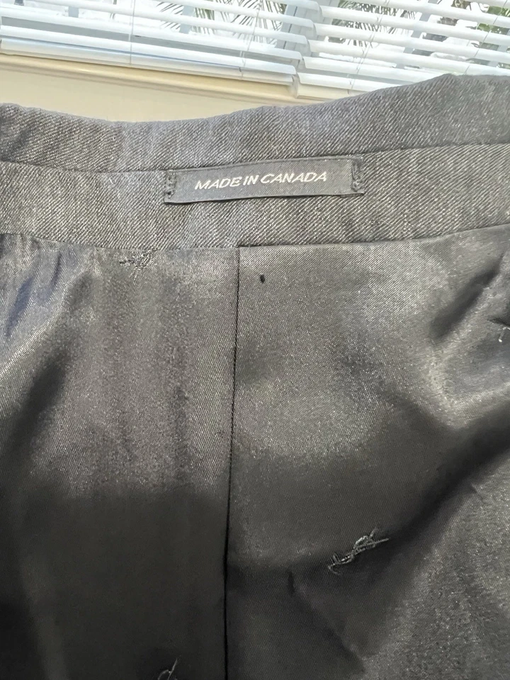 De colección YSL Yves Saint Laurent 46R Negro 100% Lana Hombre Traje Chaqueta Abrigo Deportivo Foto 2 de 4