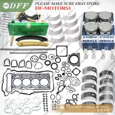 Engine Gasket Pistons Overhaul Rebuild Kit for Mercedes-Benz W204 W211 W203 1.8L