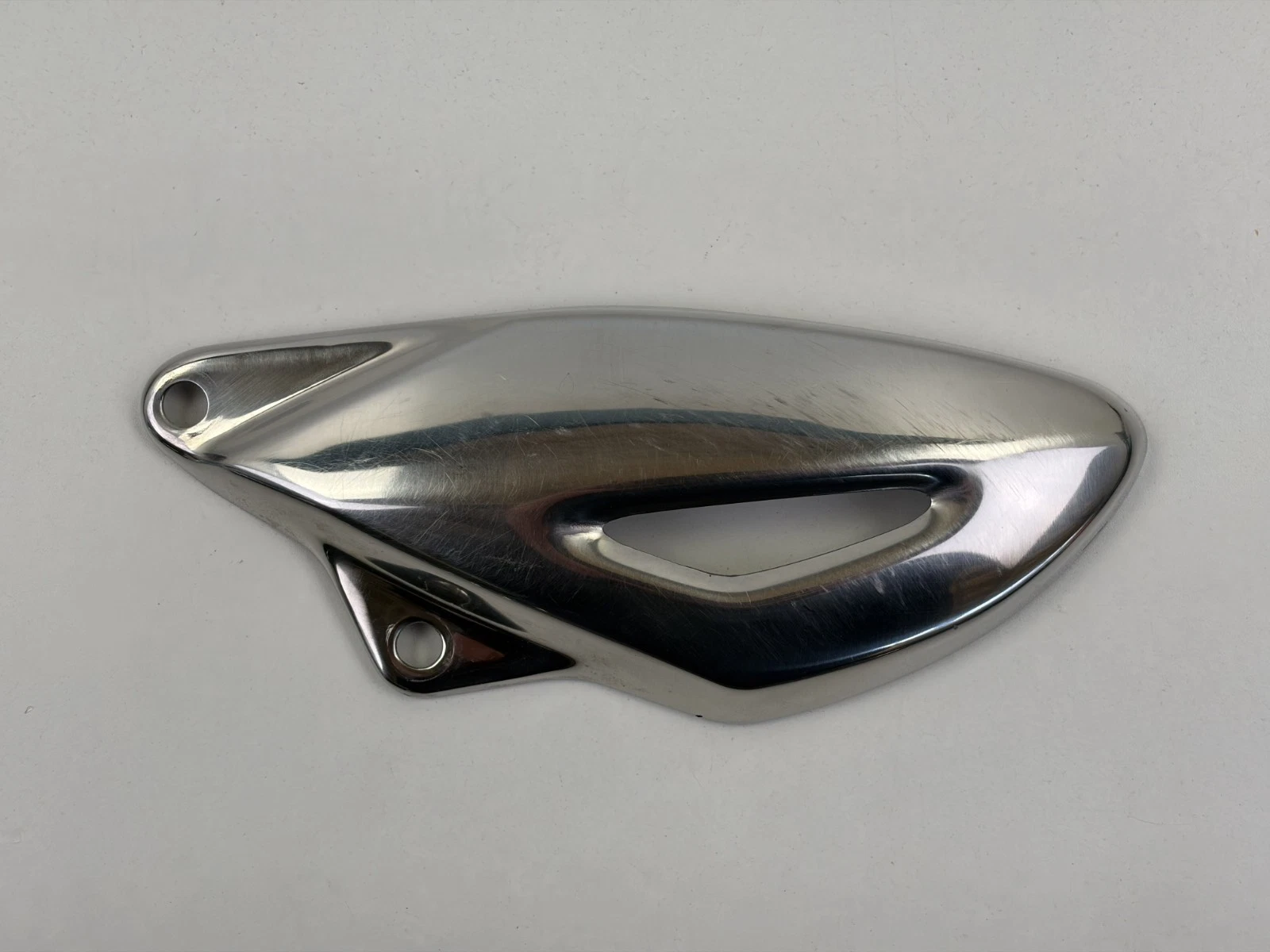 2010 Triumph Street Triple 675 Left Heel Guard Cover T2082037 OEM