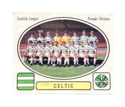 Panini Fußball 82 - # 432 - CELTIC TEAM GROUP