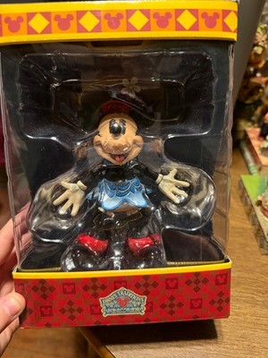  Jim Shore Walt Disney Showcase Collection Minnie Mouse Marionettes - New In Box