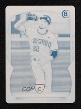 2023 Bowman Chrome Prospects Printing Plate Cyan 1/1 Jordan Lawlar #BCP-92 1s4s