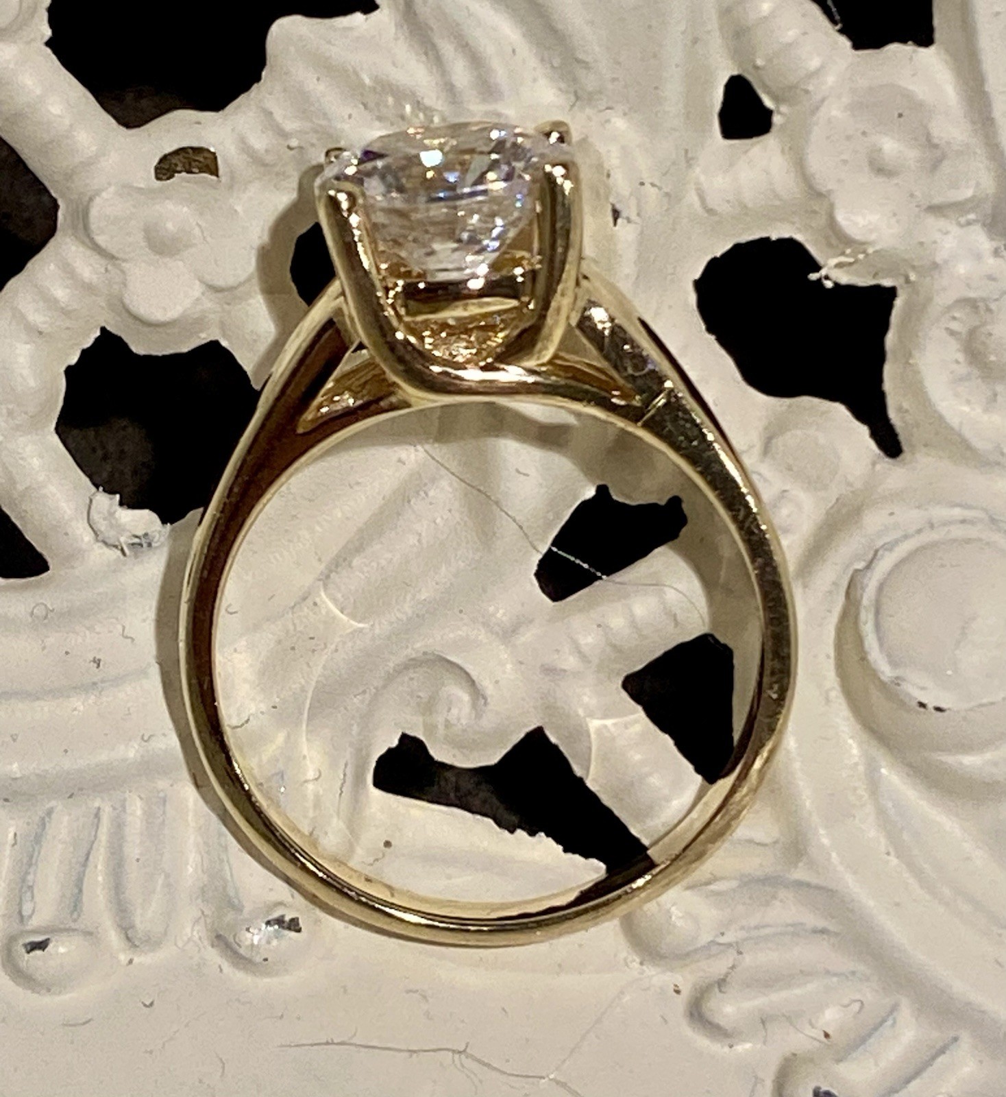 Solid 14k Yellow Gold Ring - image 4