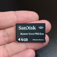 Sandisk 4Gb Memory Stick Pro Duo Magic Gate Memory Card Black