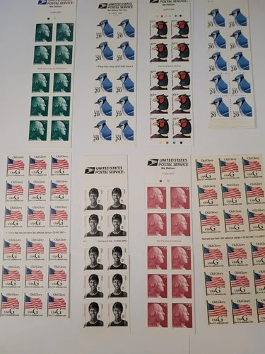 US Stamps $80+ FV Lot MNH MINT Collectible 20 Cents To 23 Cents Booklets Strips