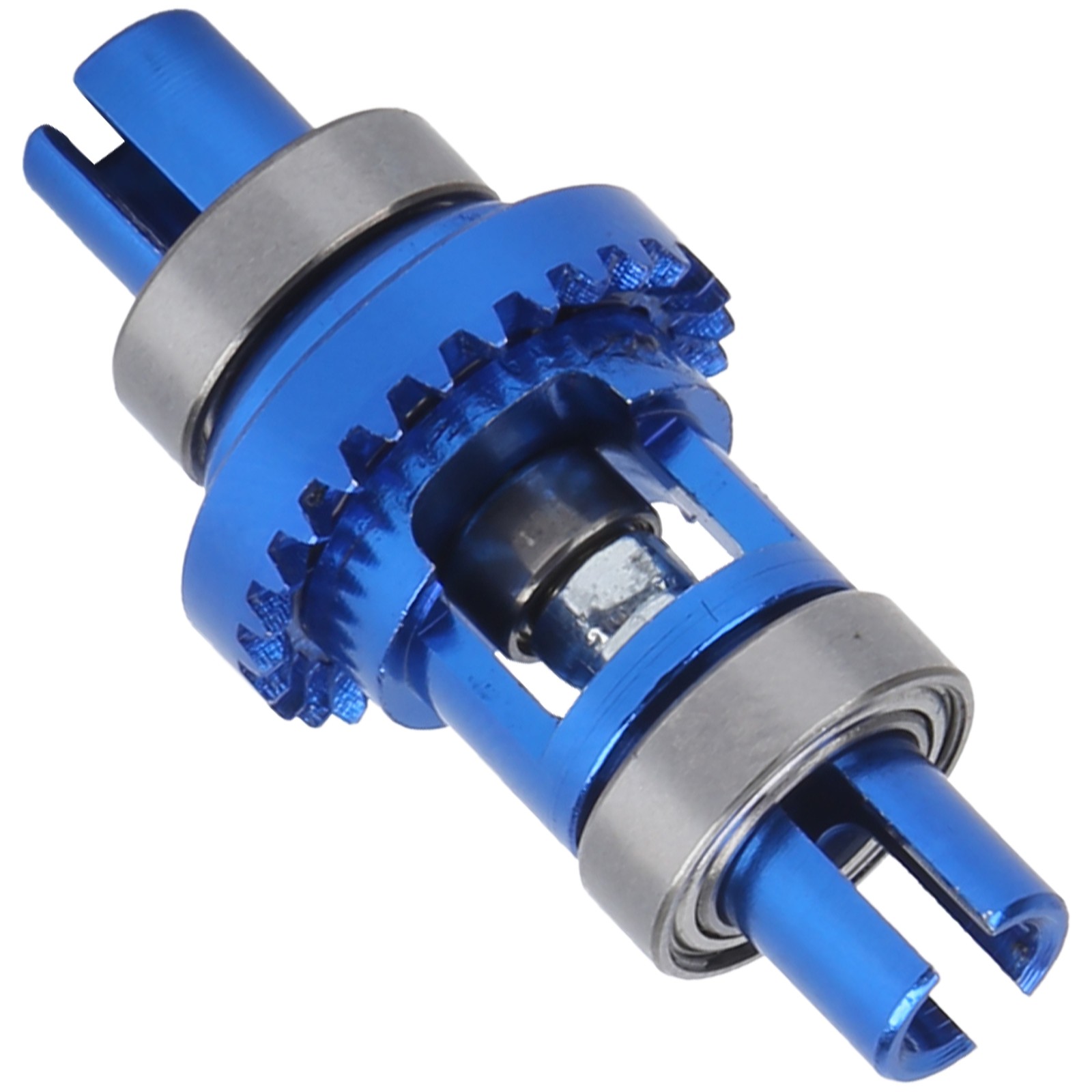 (Blue)Metal Differential Cup With Bearing Fit For Wltoys K989/K969 1/28 BA