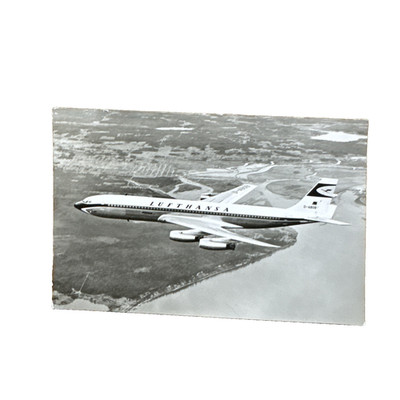 Ansichtskarte Postkarte Lufthansa Airline Issue Boeing Intercontinental Gl. 1953