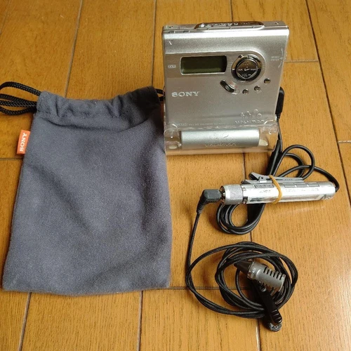 SONY MZ-N920 silver minidisc MD walkman player recorder used tested work japan