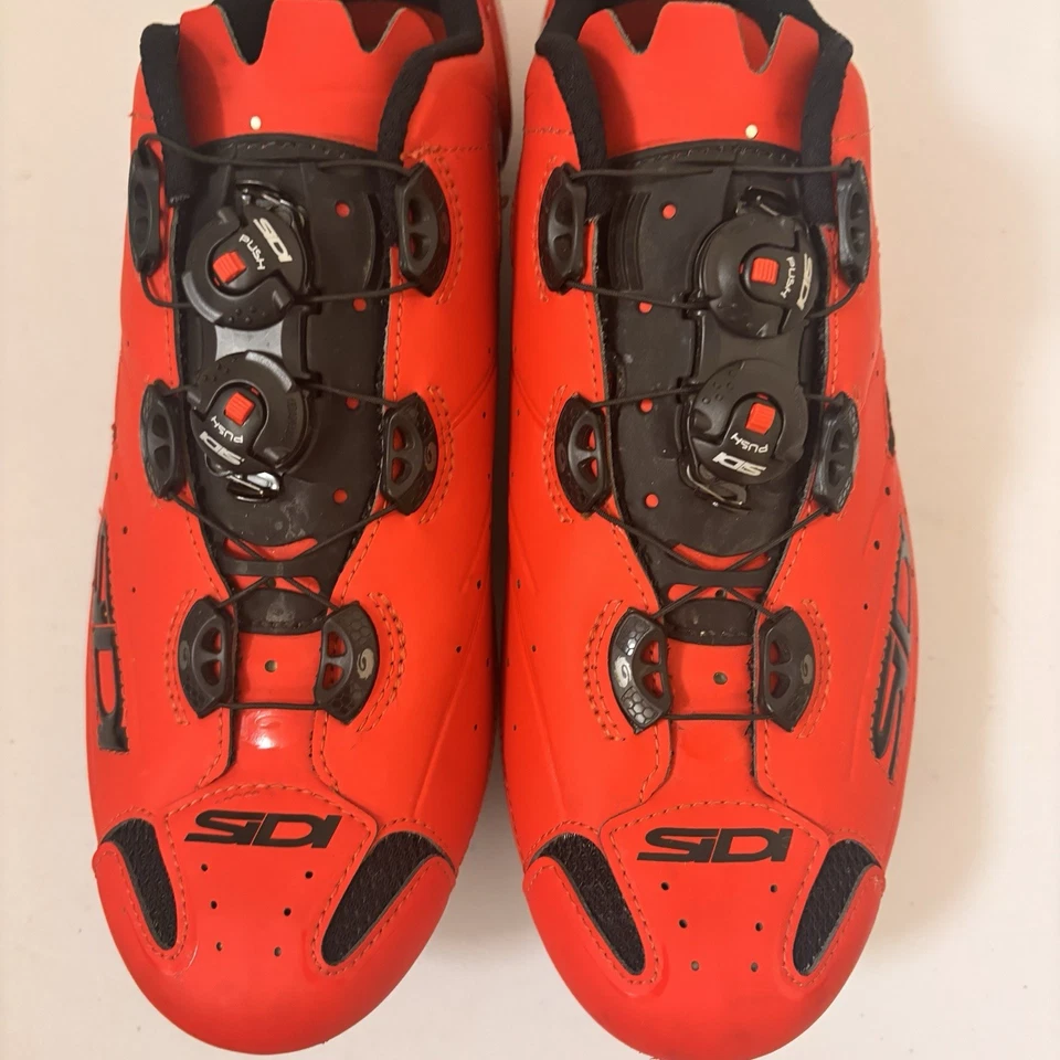 Sidi Limited Edition Sidi Scarpe Shot Matte Black/Red 45 (10.5) - Image 2 of 4