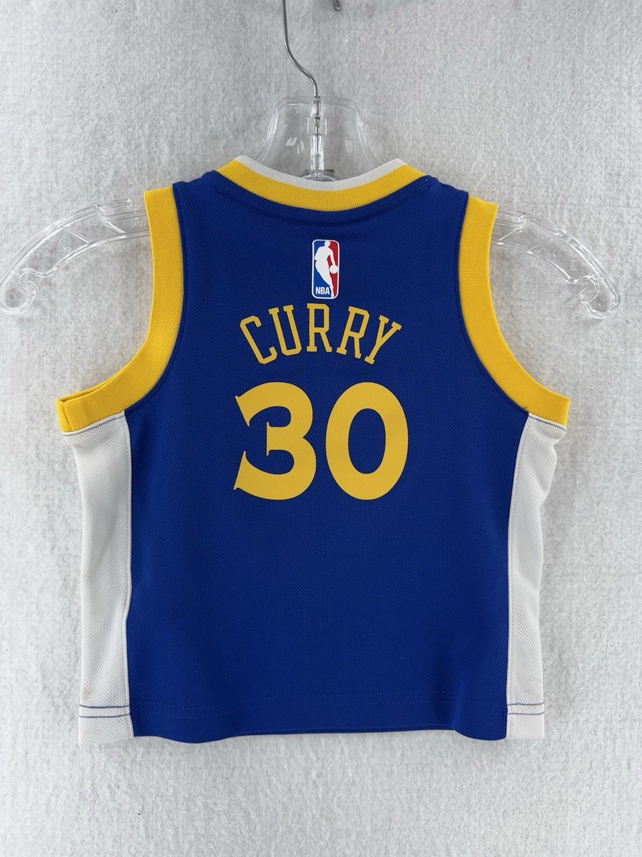 Nike Golden State Warriors Stephen Curry #30 Jersey Kids 3T